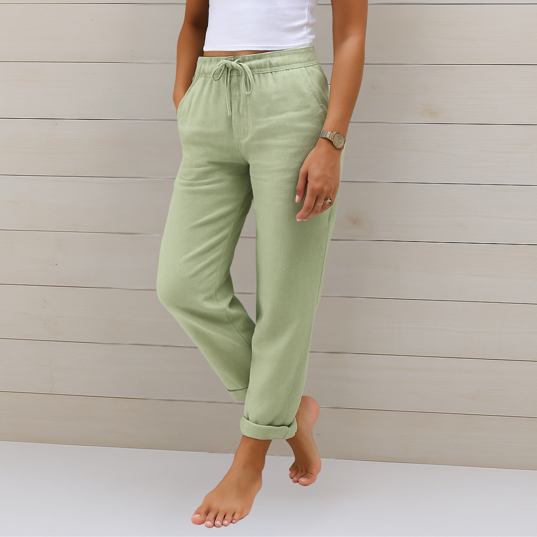 Nora | Calças Casuais Elegantes e Confortáveis