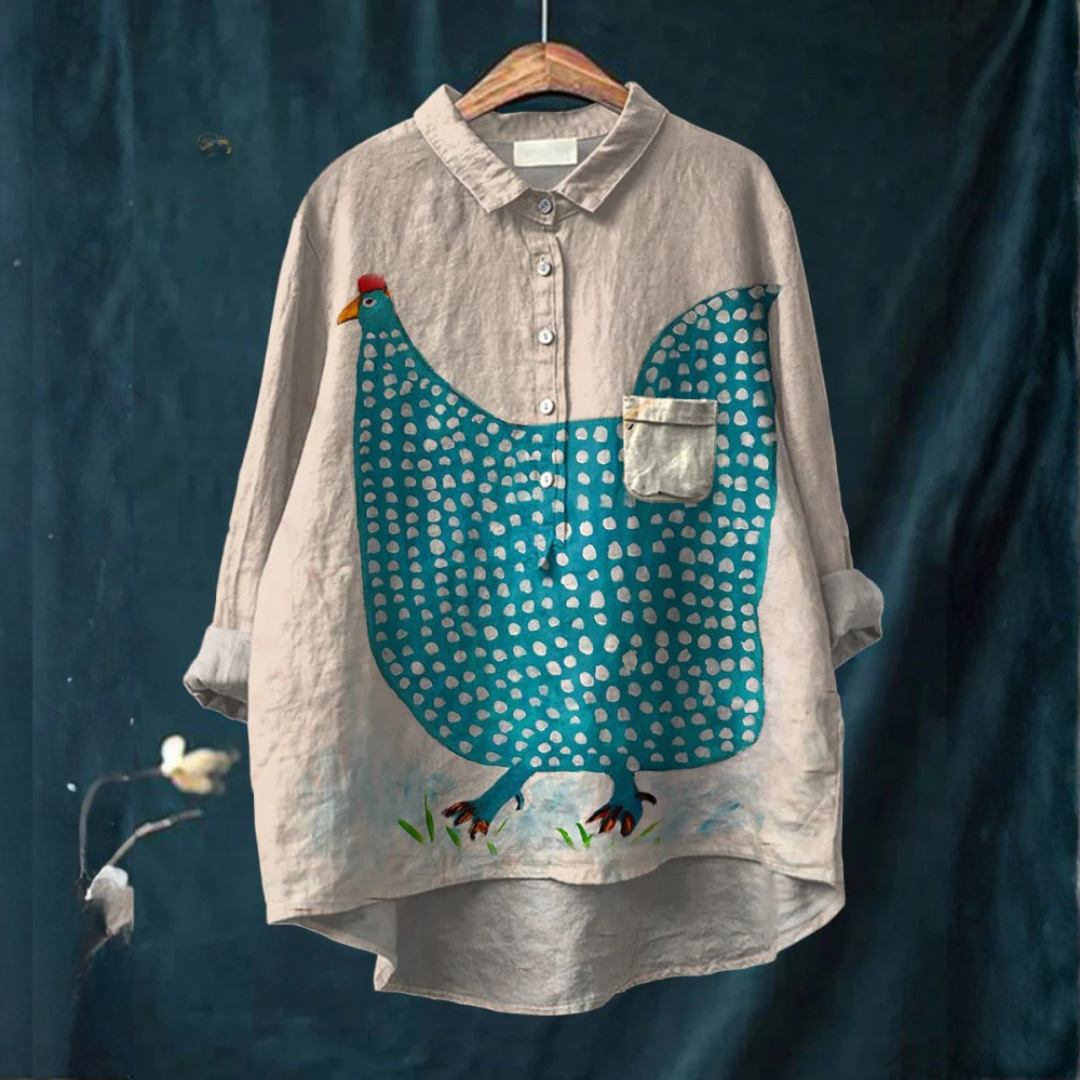 Henrietta | Camiseta Poás de Galinha