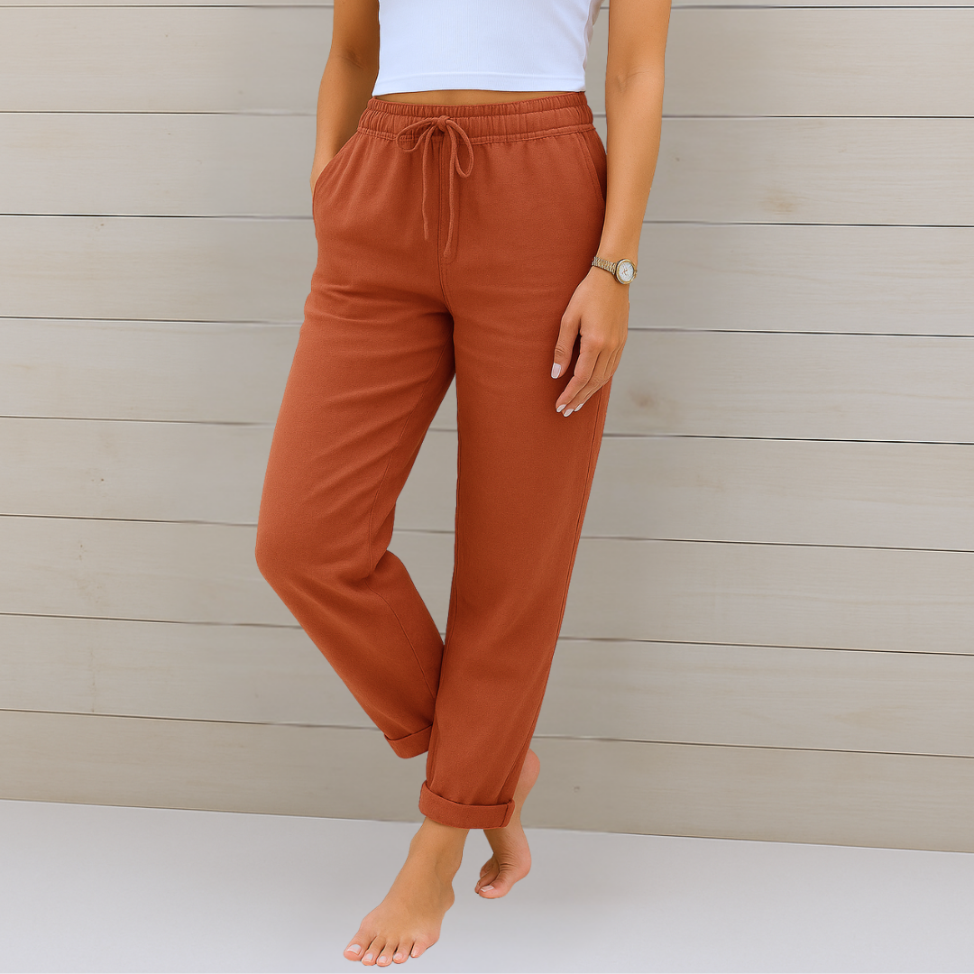 Nora | Calças Casuais Elegantes e Confortáveis