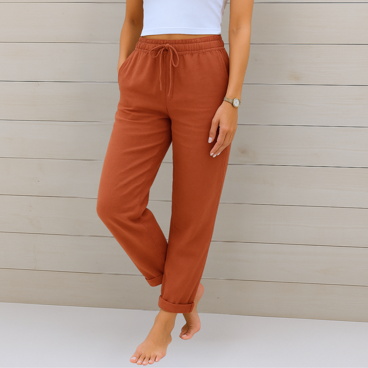 Nora | Calças Casuais Elegantes e Confortáveis