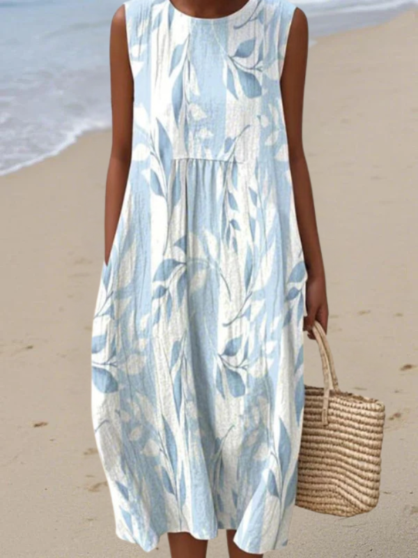 Vestido Midi Joy™ Leafy