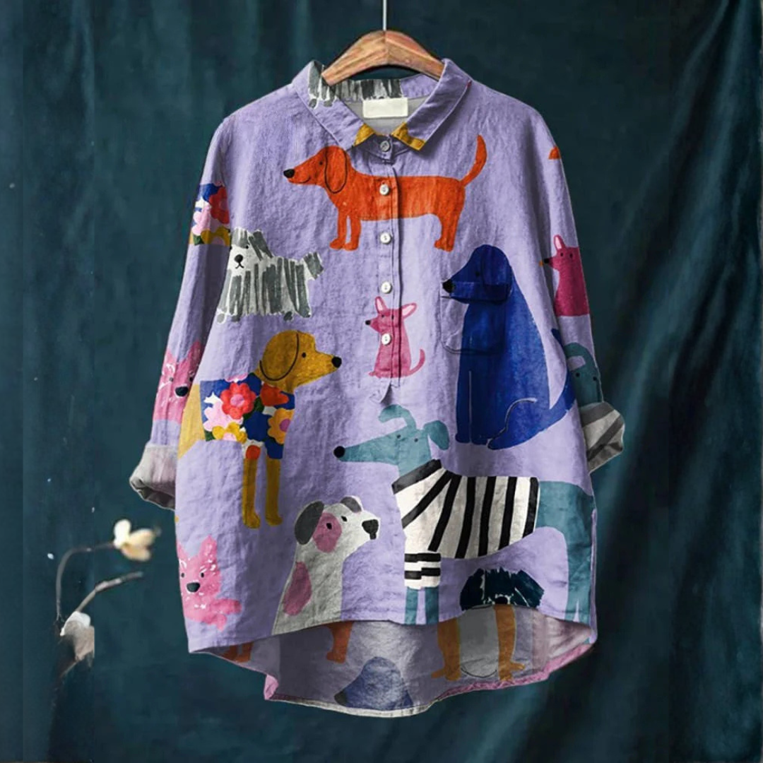 Emma | Camiseta Colorida para Cães