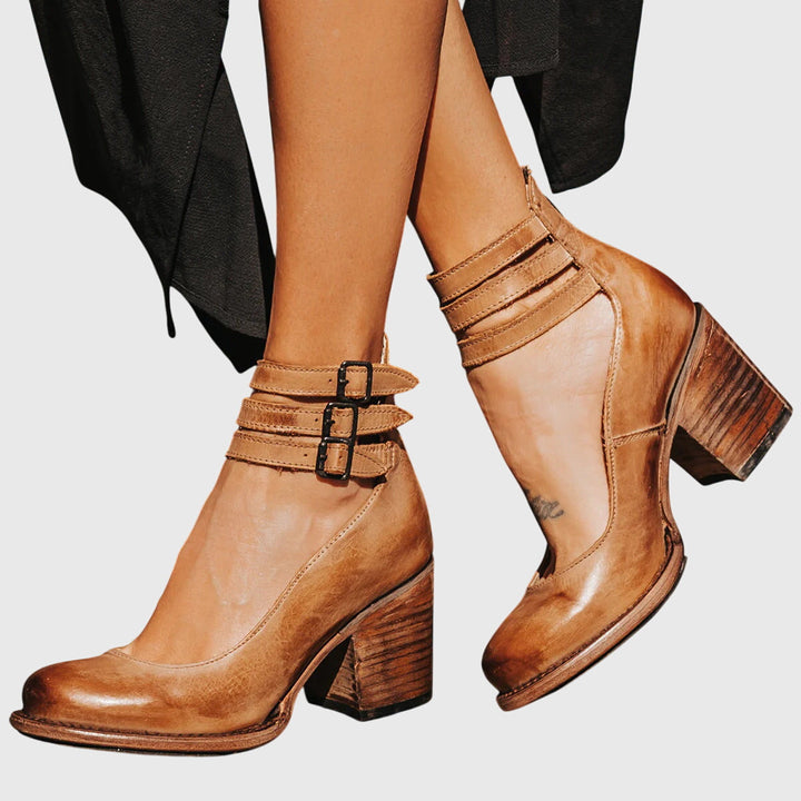 Nina™ | Sapatos de Salto Elegantes e Confortáveis