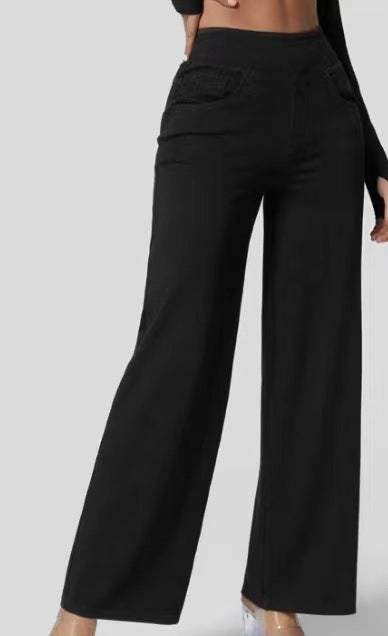 Solène - Jeans de Perna Larga Fit Relaxado