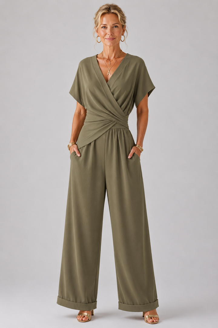 Conjunto Elegante de Duas Peças Colleen™