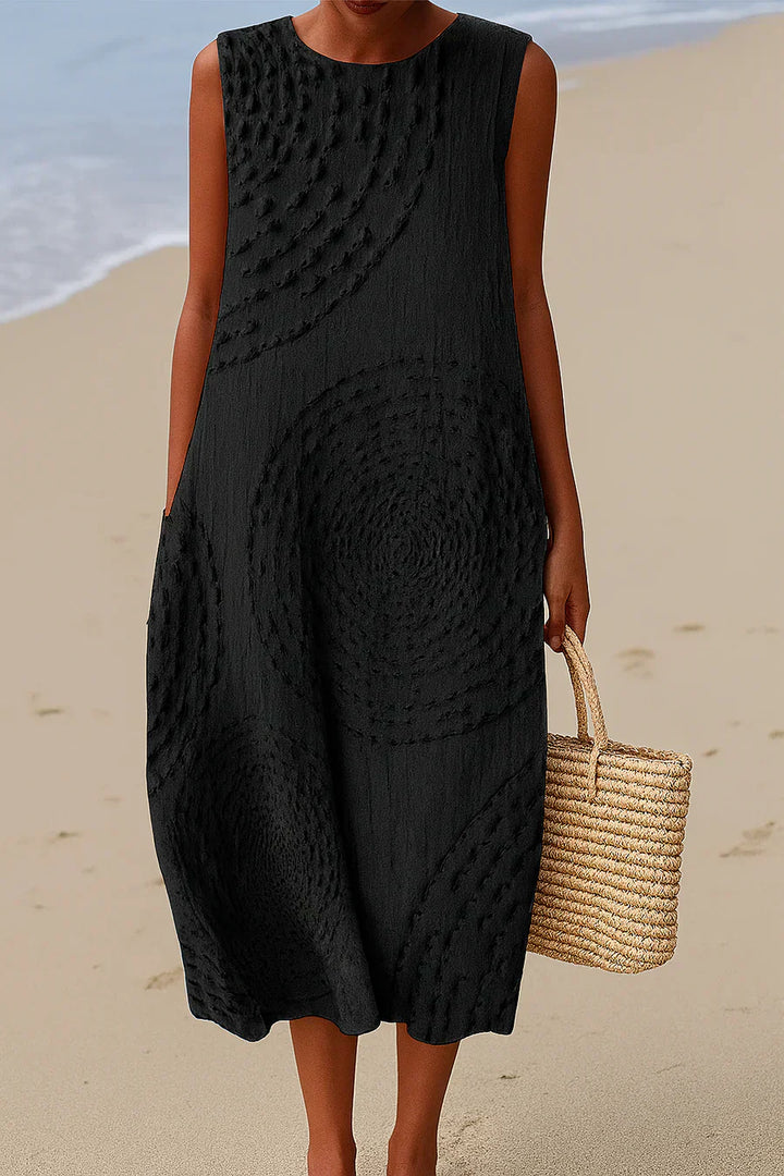 ELARA™ | VESTIDO CASUAL COM ESTAMPADO MOULOS