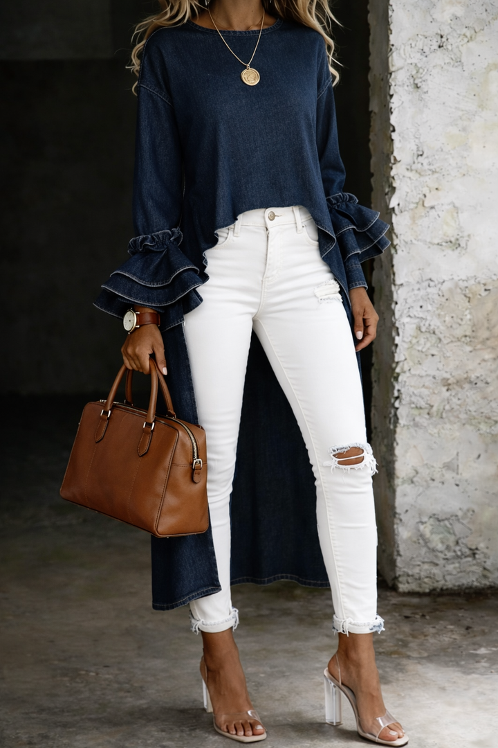 Ashley | Camisa de Lazer Top