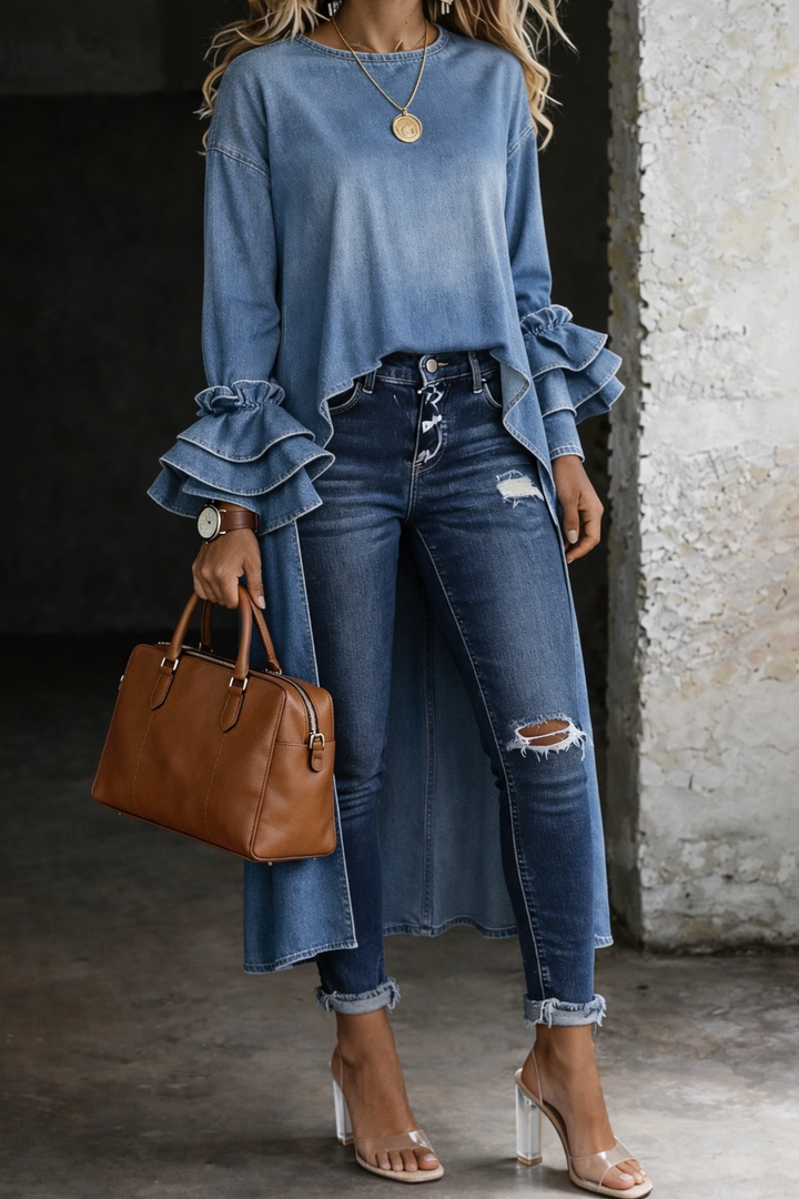 Ashley | Camisa de Lazer Top