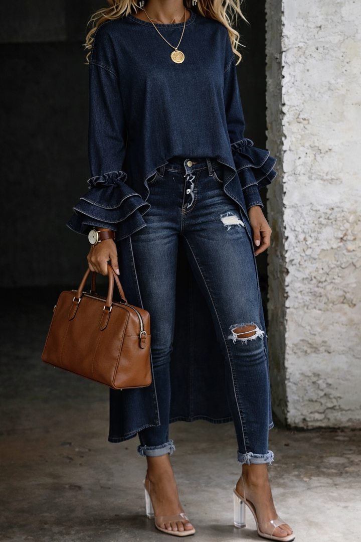 Ashley | Camisa de Lazer Top
