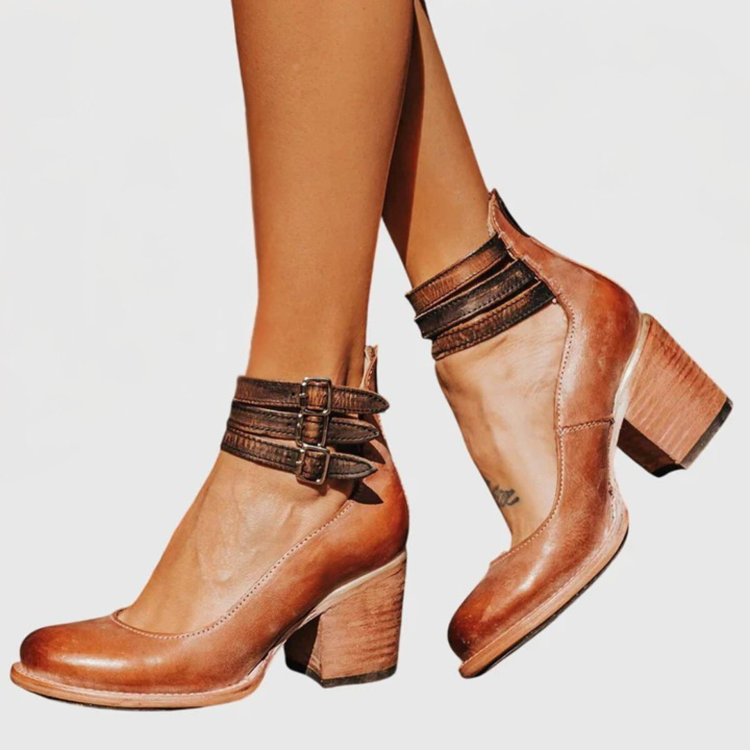 Nina™ | Sapatos de Salto Elegantes e Confortáveis
