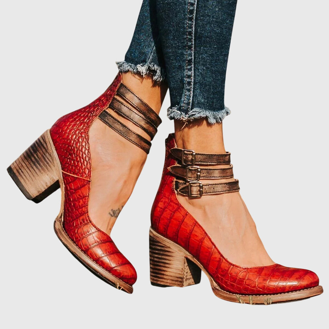 Nina™ | Sapatos de Salto Elegantes e Confortáveis