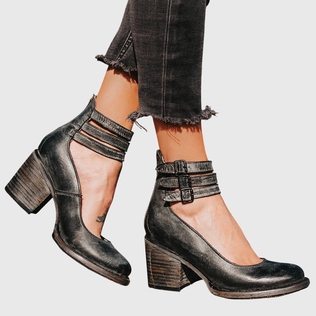 Nina™ | Sapatos de Salto Elegantes e Confortáveis
