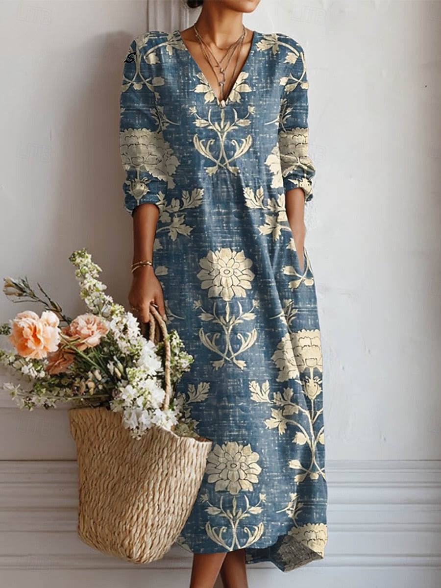 Karin™ | Vestido Confortável Diário